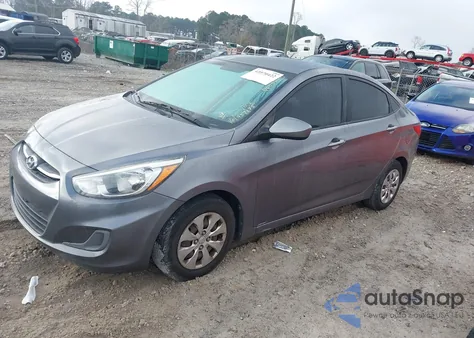 2016 Hyundai Accent Se z USA, uszkodzony, nr VIN KMHCT4AE1GU957175